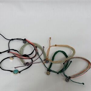 Pura Vida Multicolor String Bracelet lot